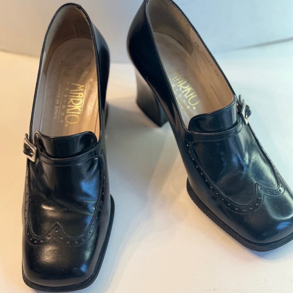Markio Design black leather shoes